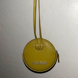 Jacquemus Le Pitchou Coin Purse olive green new never worn